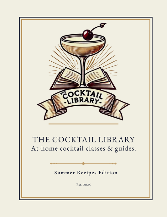 The Cocktail Library: Summer Cocktails — Recipe Deck (Digital Download)